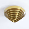 Unique Brass Ceiling lamp by Jules Wabbes, 1969