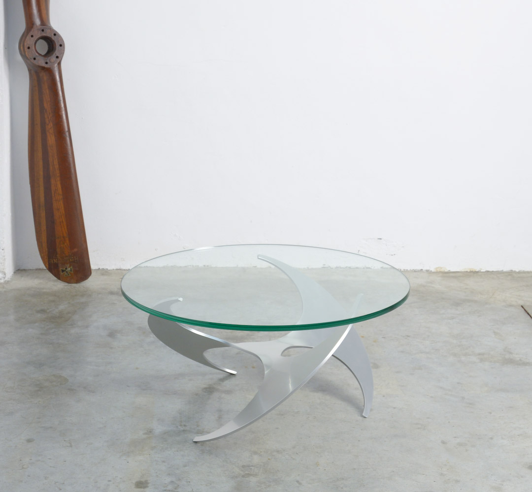 Propeller Coffee Table by Knut Hesterberg for Ronald Schmitt, 1964