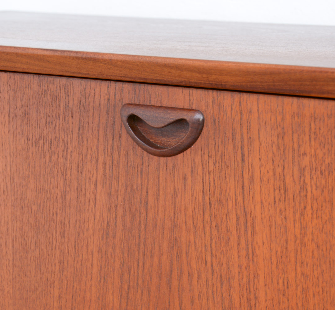 Organic Teak Highboard by Louis Van Teeffelen for Webe