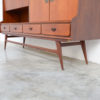Organic Teak Highboard by Louis Van Teeffelen for Webe