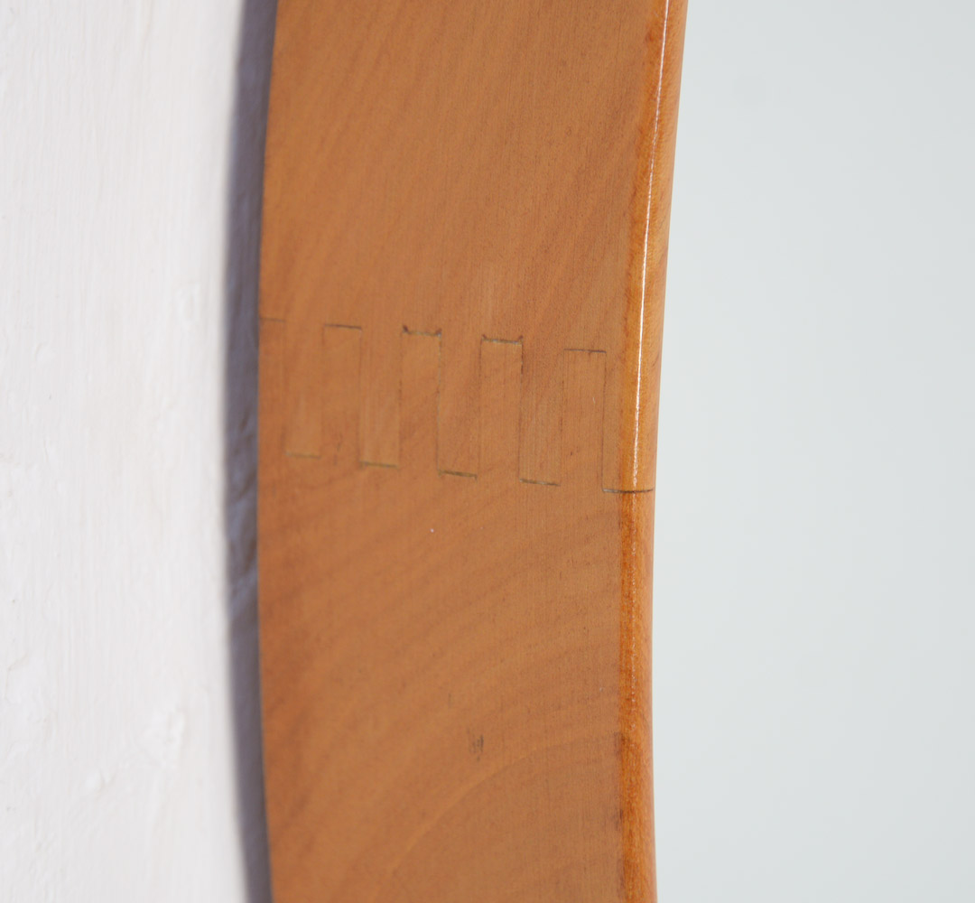 Swedish Hanging Mirror by U. and O. Kristiansson for Luxus