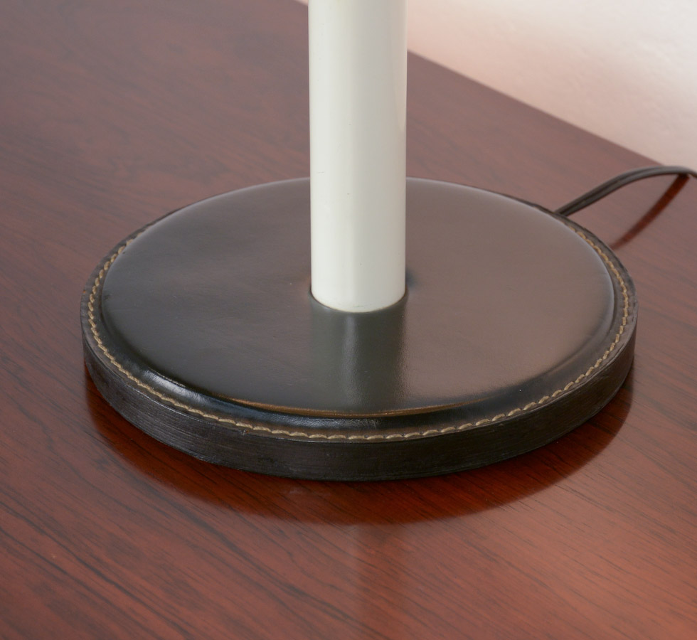 Minimal Black & White Desk Lamp by L. Kalff for Philips