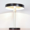 Minimal Black & White Desk Lamp by L. Kalff for Philips