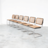 6 ‘Cesca’ B32 side chairs by Marcel Breuer for Thonet