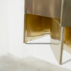 Gold Coloured Pendant Lamp by Max Sauze