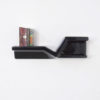 Sculptural Black Plastic Floating Shelf by Nani Prina