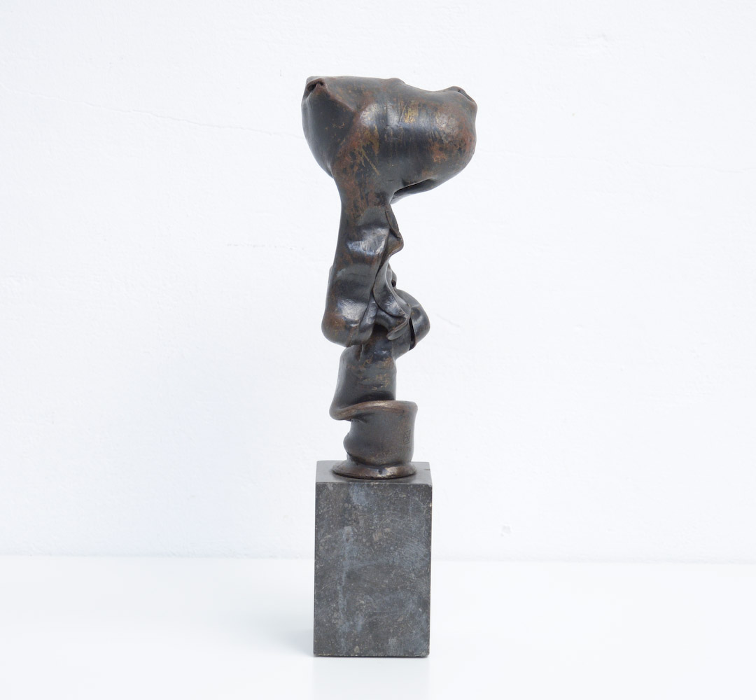 Abstract Metal Sculpture Nico Betjes, 1976