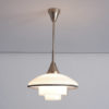 Glass Pendant Lamp by Otto Mueller for Sistrah Licht