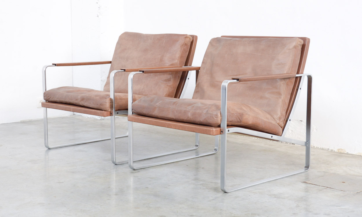 Set of Easy Chairs by P. Fabricius and J. Kastholm