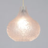 Glass Pendant Lamp by Peill & Putzler