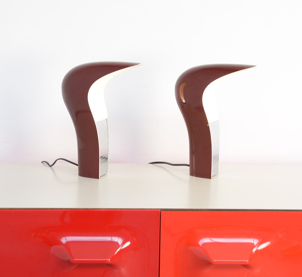 Pelota Desk Lamp by C. Casati and E. Ponzio for Lamperti