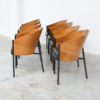 8 Costes chairs by Philippe Starck for Driade