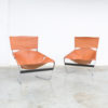 Pair of F444 Lounge Chairs by Pierre Paulin for Artifort