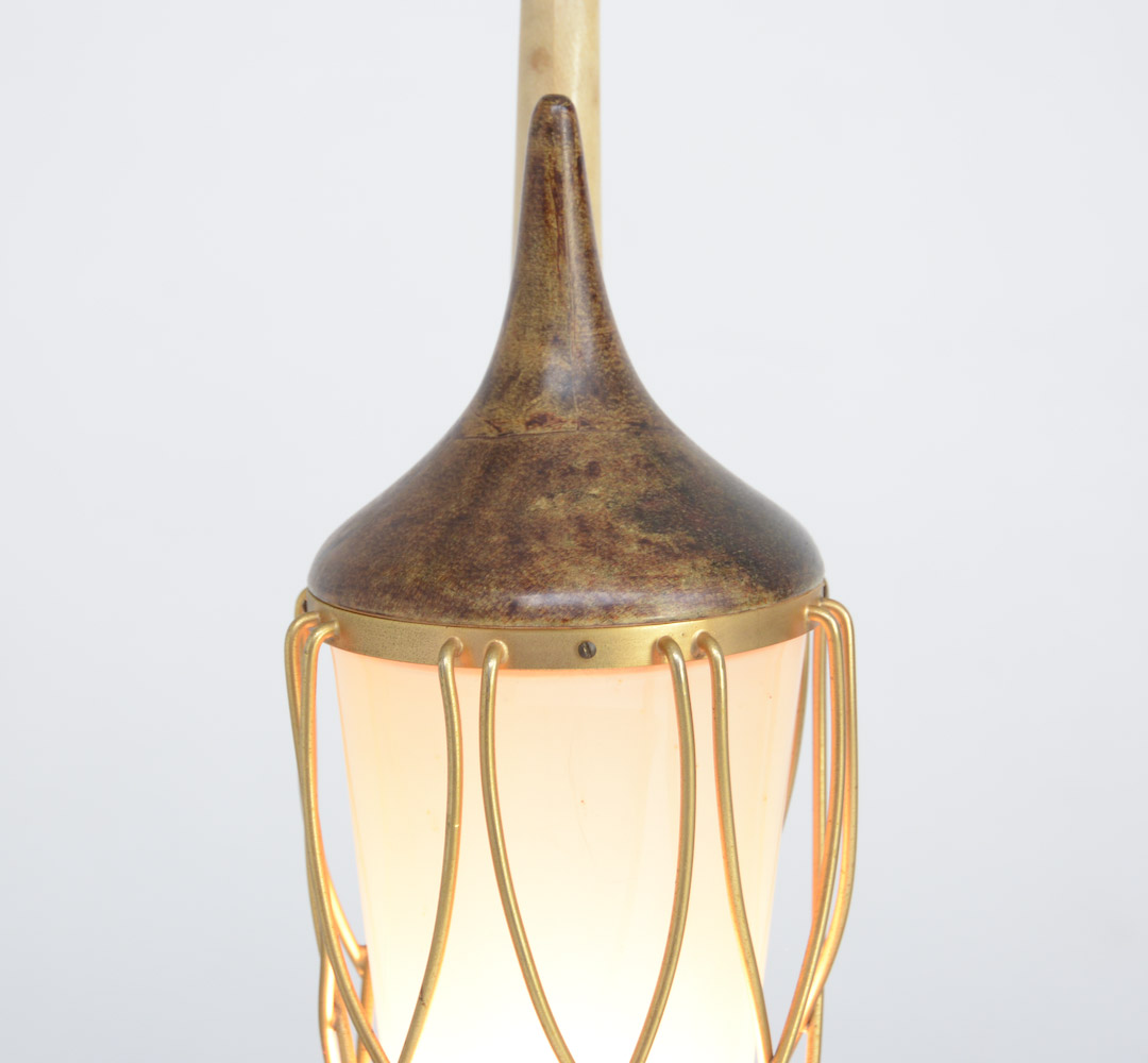 Pipe Table Lamp by Aldo Tura