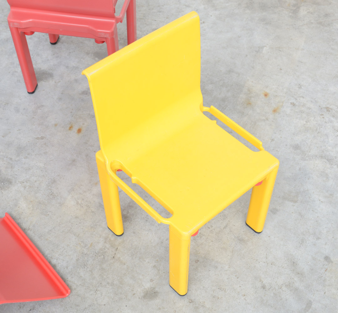 Plastic vintage chair by Kartell