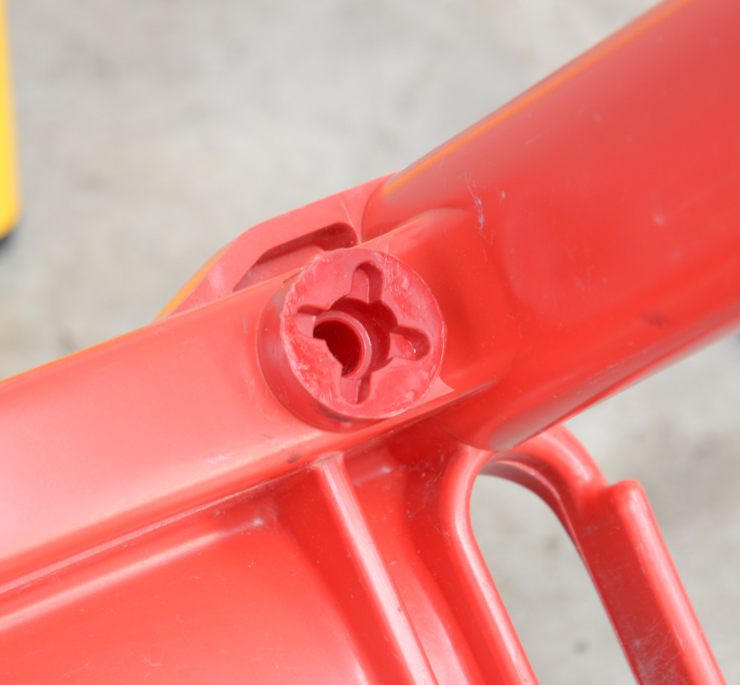 Plastic vintage chair by Kartell