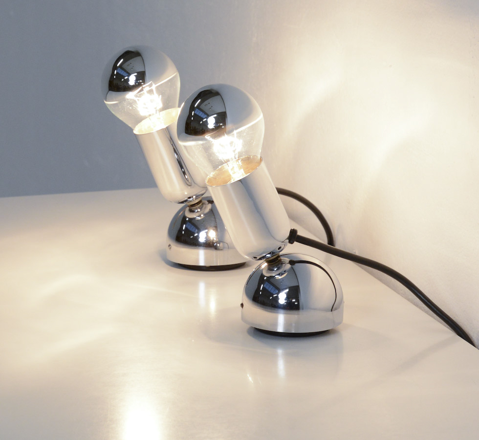 Pair of Pollux Table or Wall Lamps by Ingo Maurer for Design M