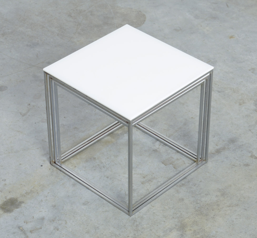 PK 71 Set of Nesting Tables by Poul Kjaerholm for Kold Christensen