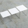 PK 71 Set of Nesting Tables by Poul Kjaerholm for Kold Christensen