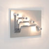 Sculptural Wall Lamp attr. to Reggiani, Italy