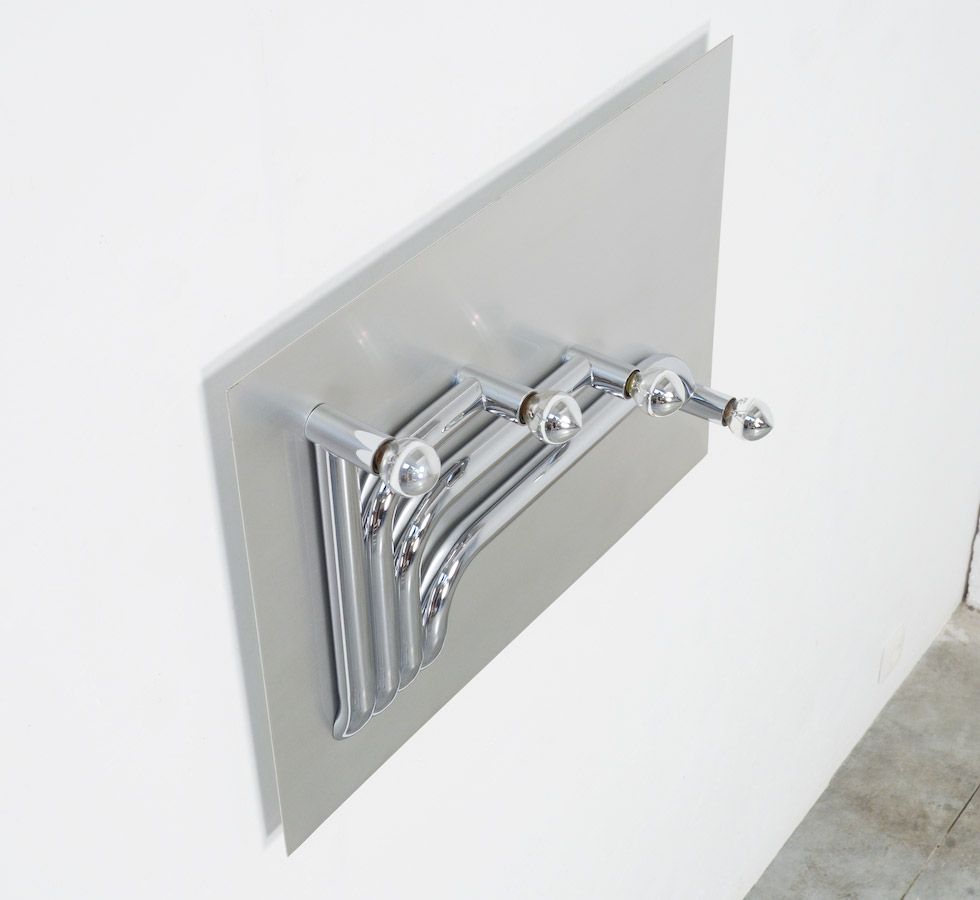 Sculptural Wall Lamp attr. to Reggiani, Italy