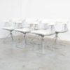 Great Set of 6 Dining Chairs by Rudi Verelst for Novalux