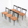 Set of 6 S2 Chairs by A. Hendrickx for Belform