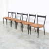 Set of 6 S2 Chairs by A. Hendrickx for Belform
