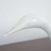 Pair of White Glass Bird Sculptures by Livio Seguso for Seguso A.V.