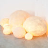 Unique Set of 9 Rock Shaped Lamps by André Cazenave