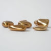 Set of 7 Brass ‘Stone’ Sculptures – Paperweights