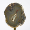 Small Brass & Agate Sculpture inspired by Willy Daro, 1970s