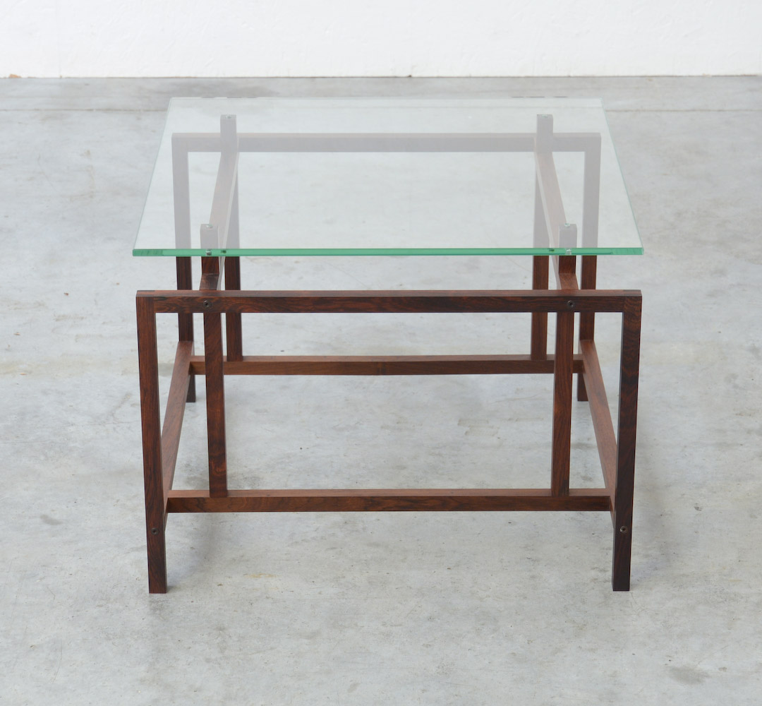 Geometric Side Table by Henning Norgaard for Komfort, Denmark