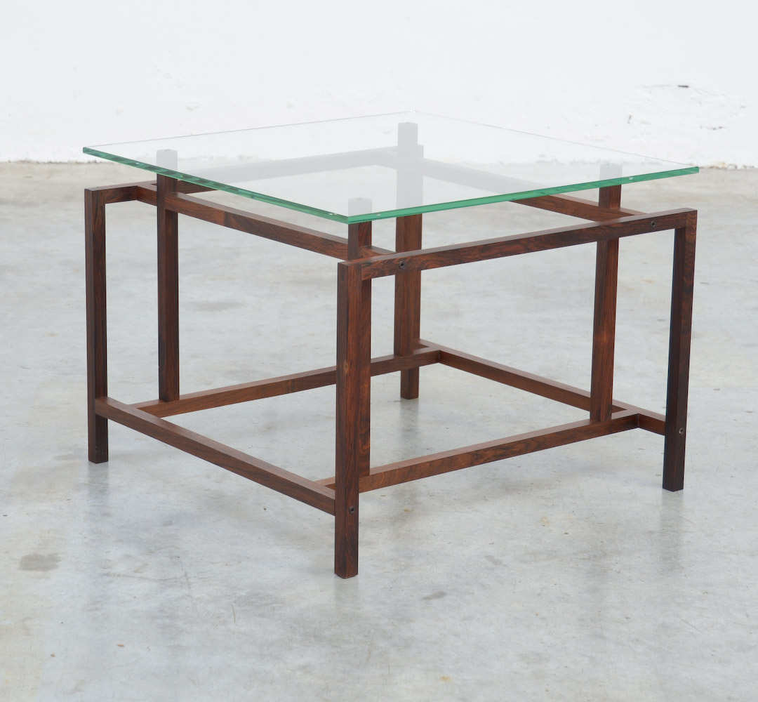 Geometric Side Table by Henning Norgaard for Komfort, Denmark