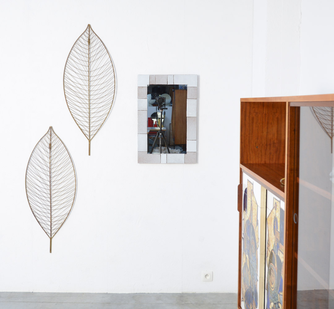 White Tile Mirror by Amphora