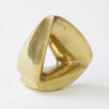 Triangular Bronze Sculpture of the 1970s