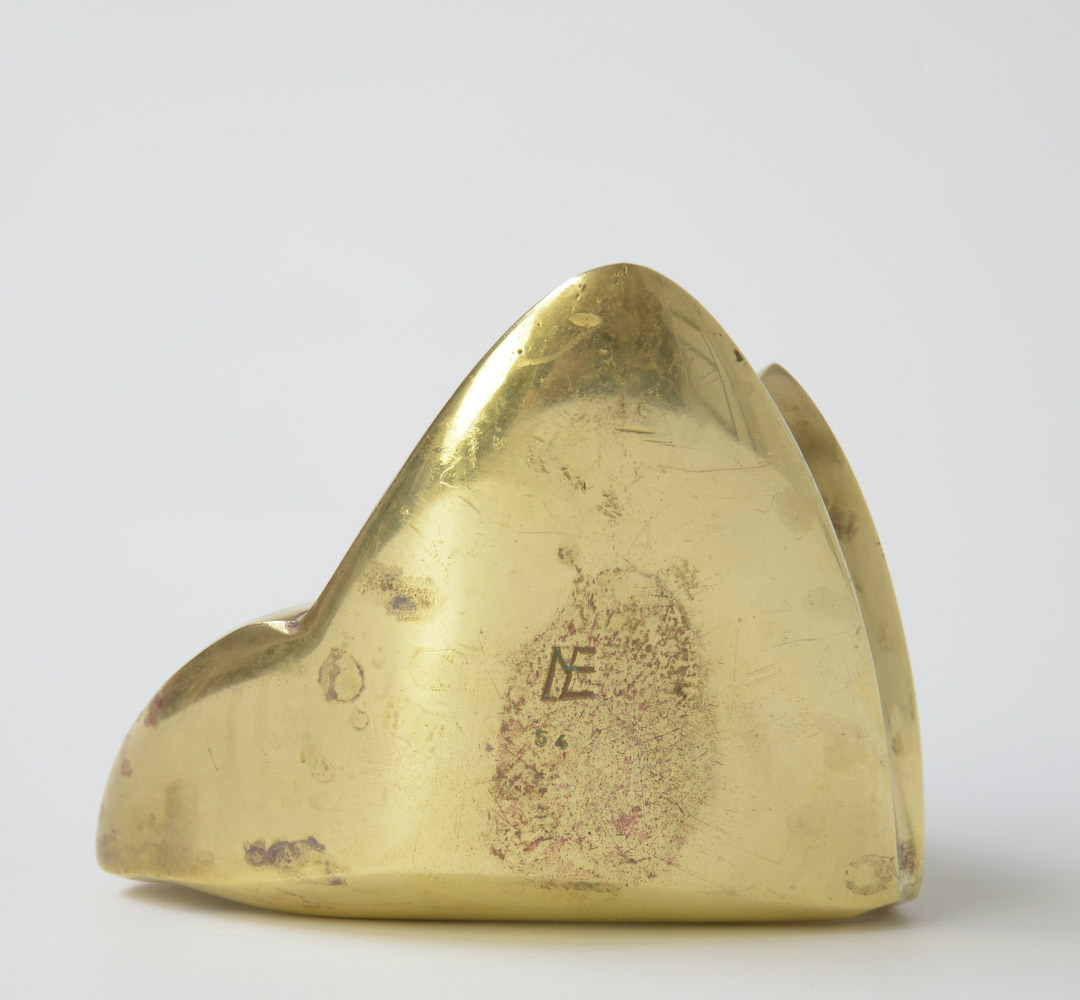 Triangular Bronze Sculpture of the 1970s