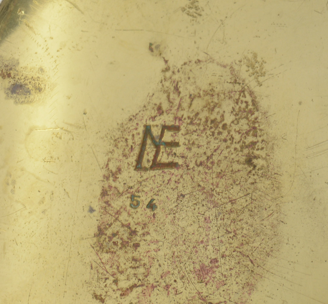 Triangular Bronze Sculpture of the 1970s