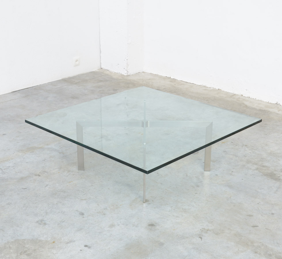 Barcelona Table Tugendhat Coffee Table By L Mies Van Der Rohe