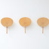 Set of wall lamps Uchiwa by Ingo Maurer