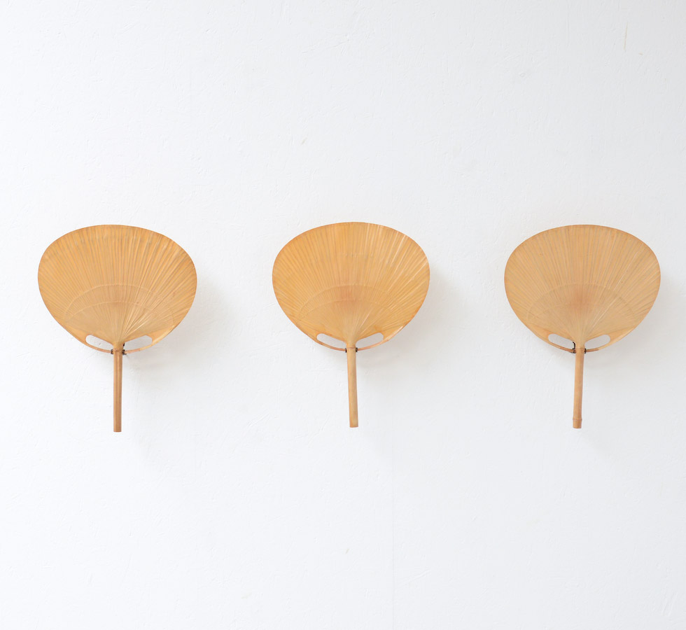 Set of wall lamps Uchiwa by Ingo Maurer