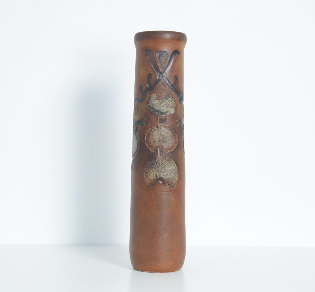 XL Cylindric Brutalist Perignem Vase