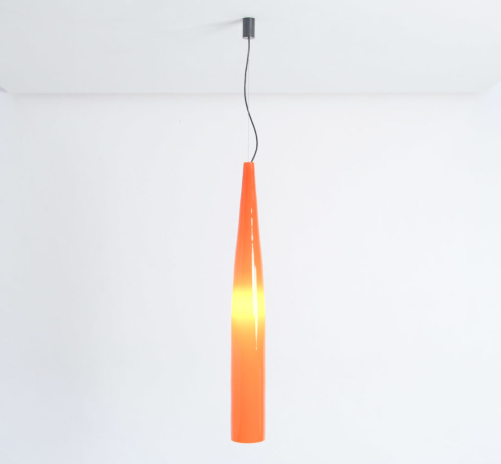 murano glass, pendant lamp, Alessandro Pianon for Vistosi,
