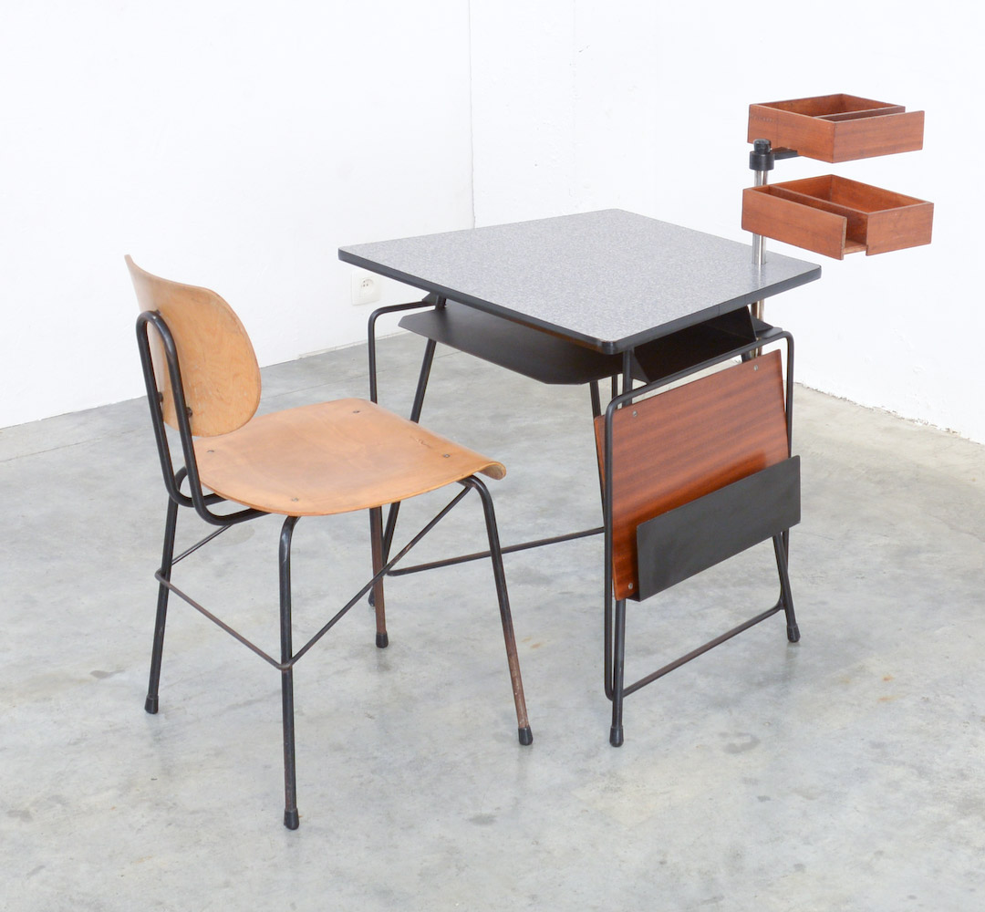Rare Children’s Desk by Willy Van der Meeren for Tubax