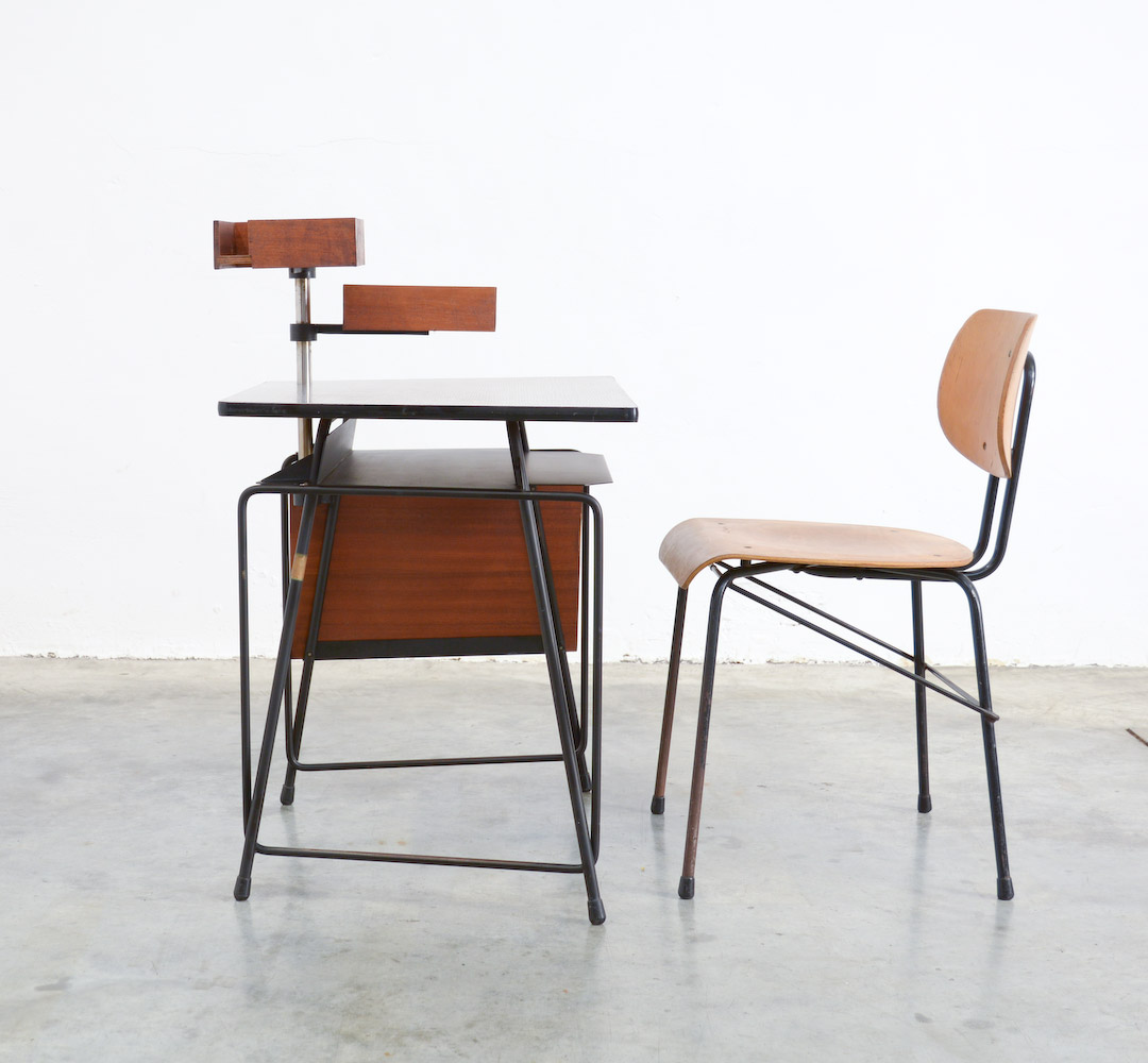 Rare Children’s Desk by Willy Van der Meeren for Tubax