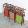 Rare Red Cabinet by Willy Van Der Meeren for Tubax