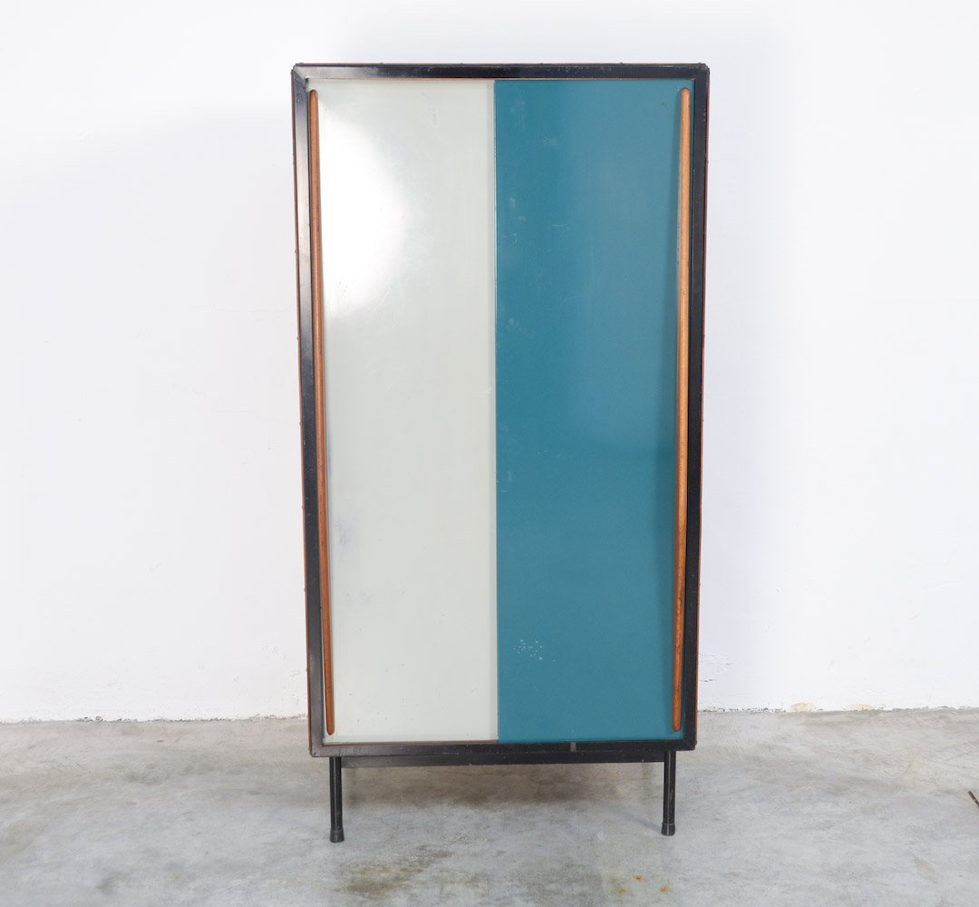 Small Wardrobe Cabinet By Willy Van Der Meeren For Tubax 1950s