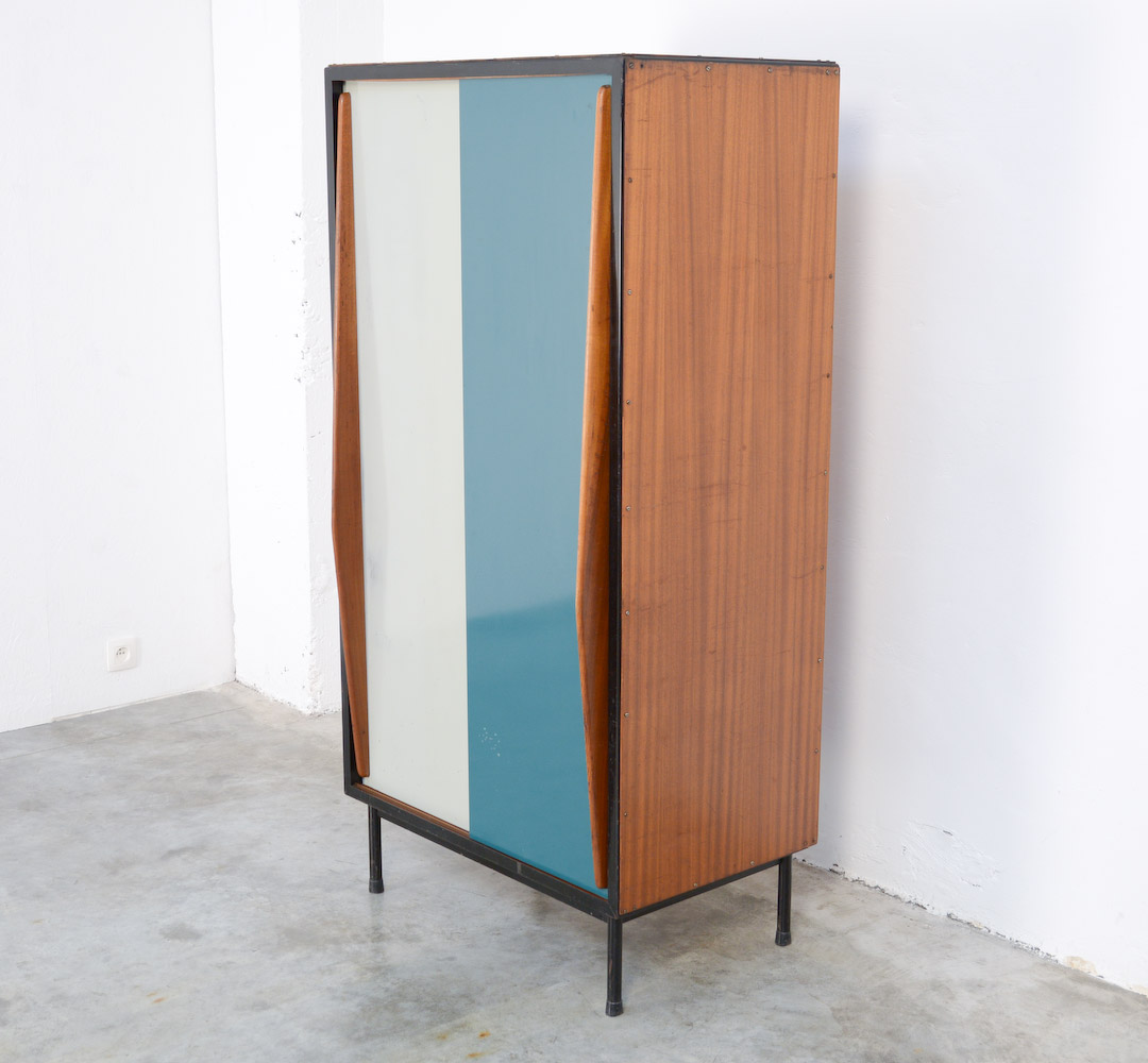 Small Wardrobe Cabinet by Willy Van Der Meeren for Tubax, 1950s