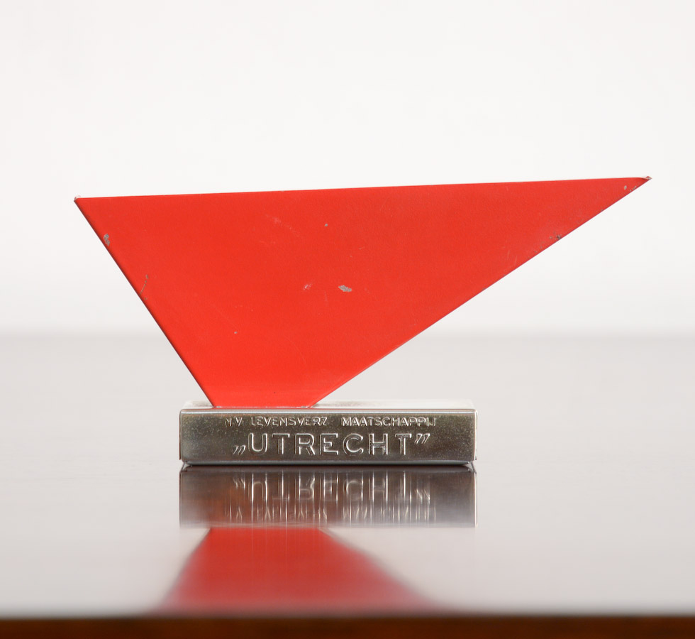Metal Letter Holder by Wim Rietveld