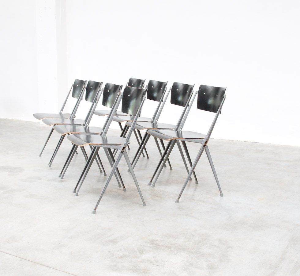 Pyramid Chair by Wim Rietveld for De Cirkel